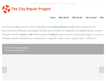 Tablet Screenshot of cityrepair.org